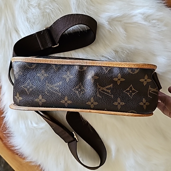 Louis Vuitton Bosphore Crossbody Messenger PM Brown Tan Monogram - Picture 8 of 16